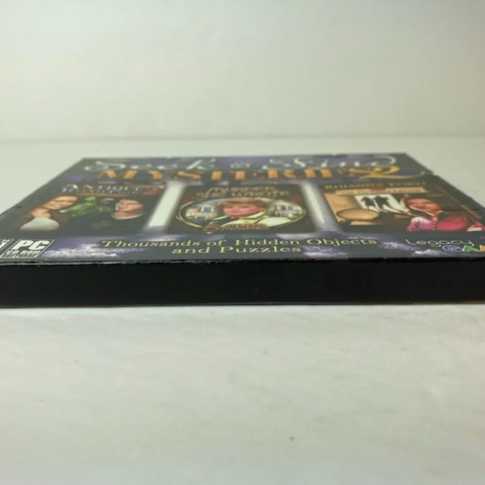 Legacy 2013 Seek And Find Mysteries 2 PC CD-ROM Hidden Objects Game 3 Games In 1